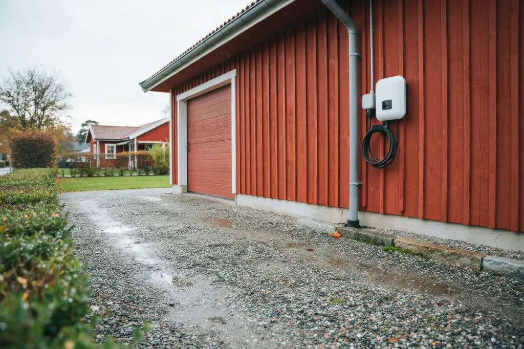 ladda bilen hemma utan kr ngel s lyckas du med installation av elbilsladdning i villan