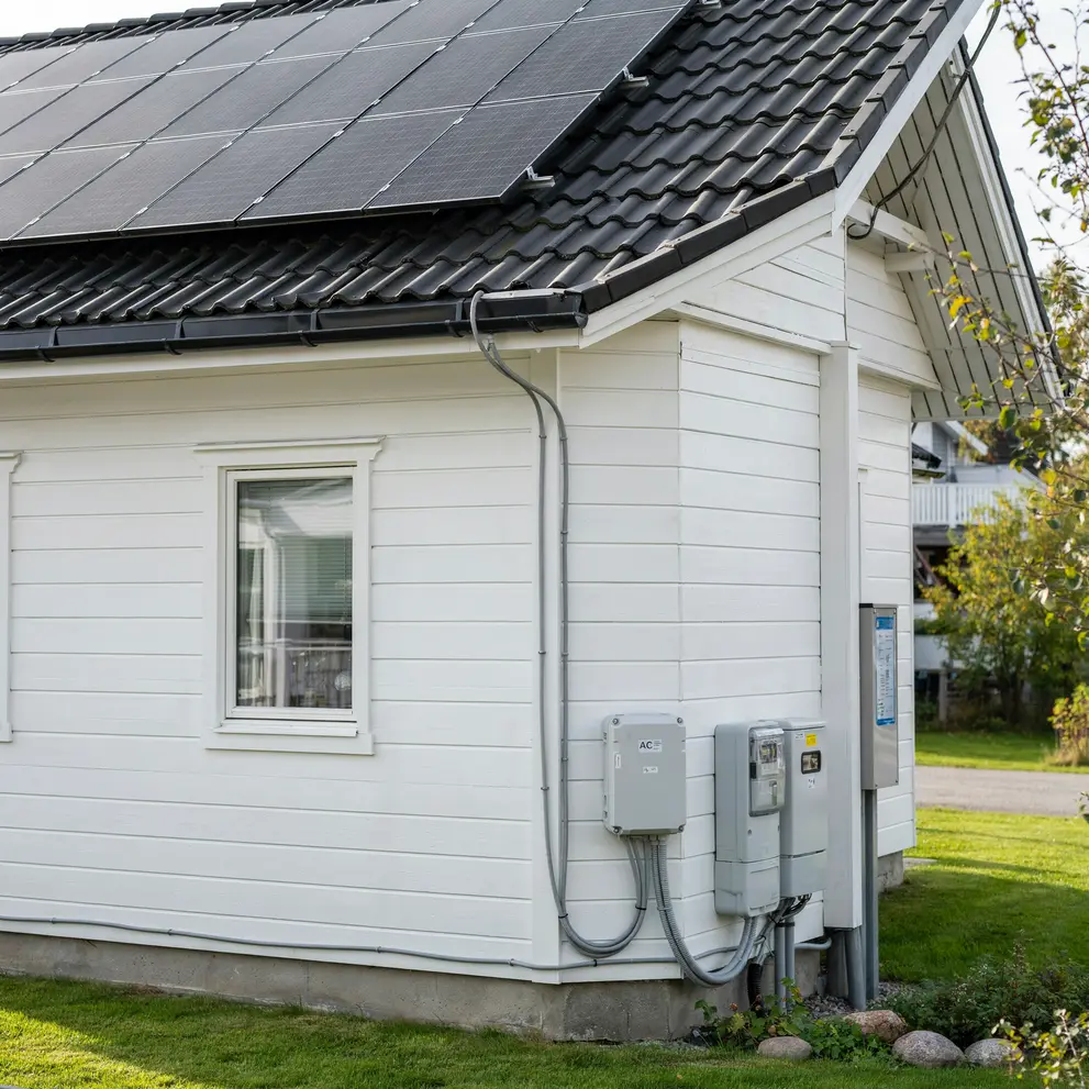 installation av solceller enskede
